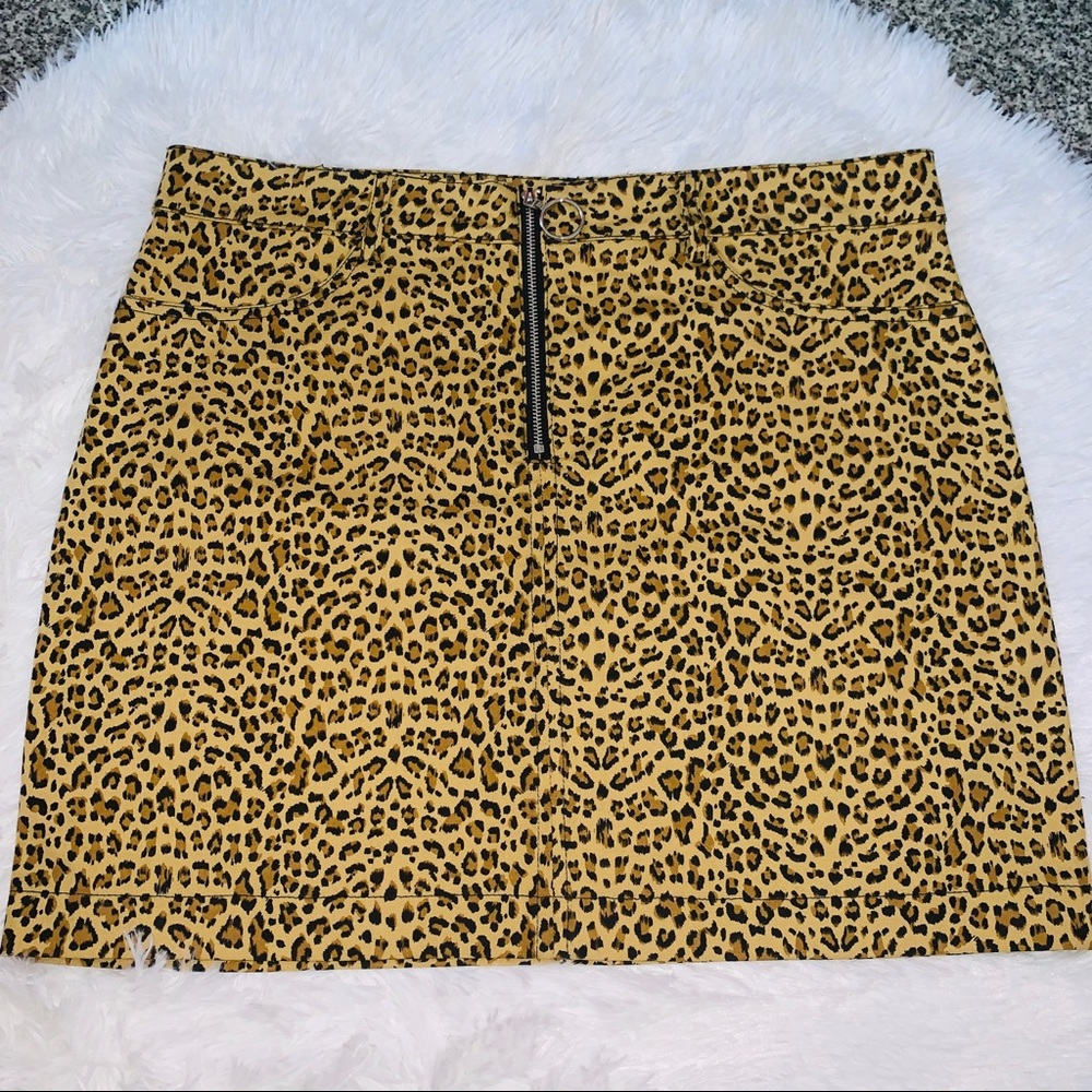 Cheetah skirt
